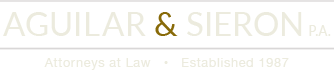 Aguilar & Sieron, P.A.